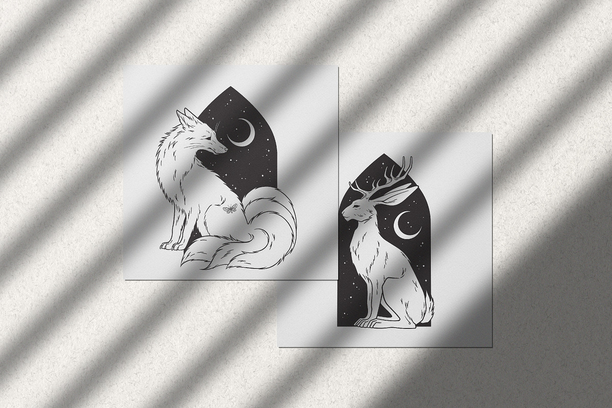 Mystery Forest Arts and Patterns, an Animal Illustration by Croisy (Photo 4 of 10)