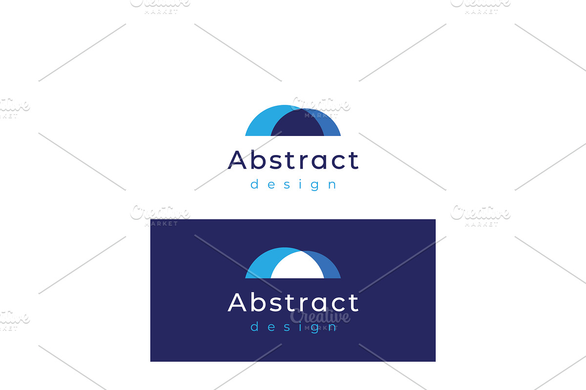 Bridge building abstract logo., a Branding & Logo Template by LOGOCREATIVE