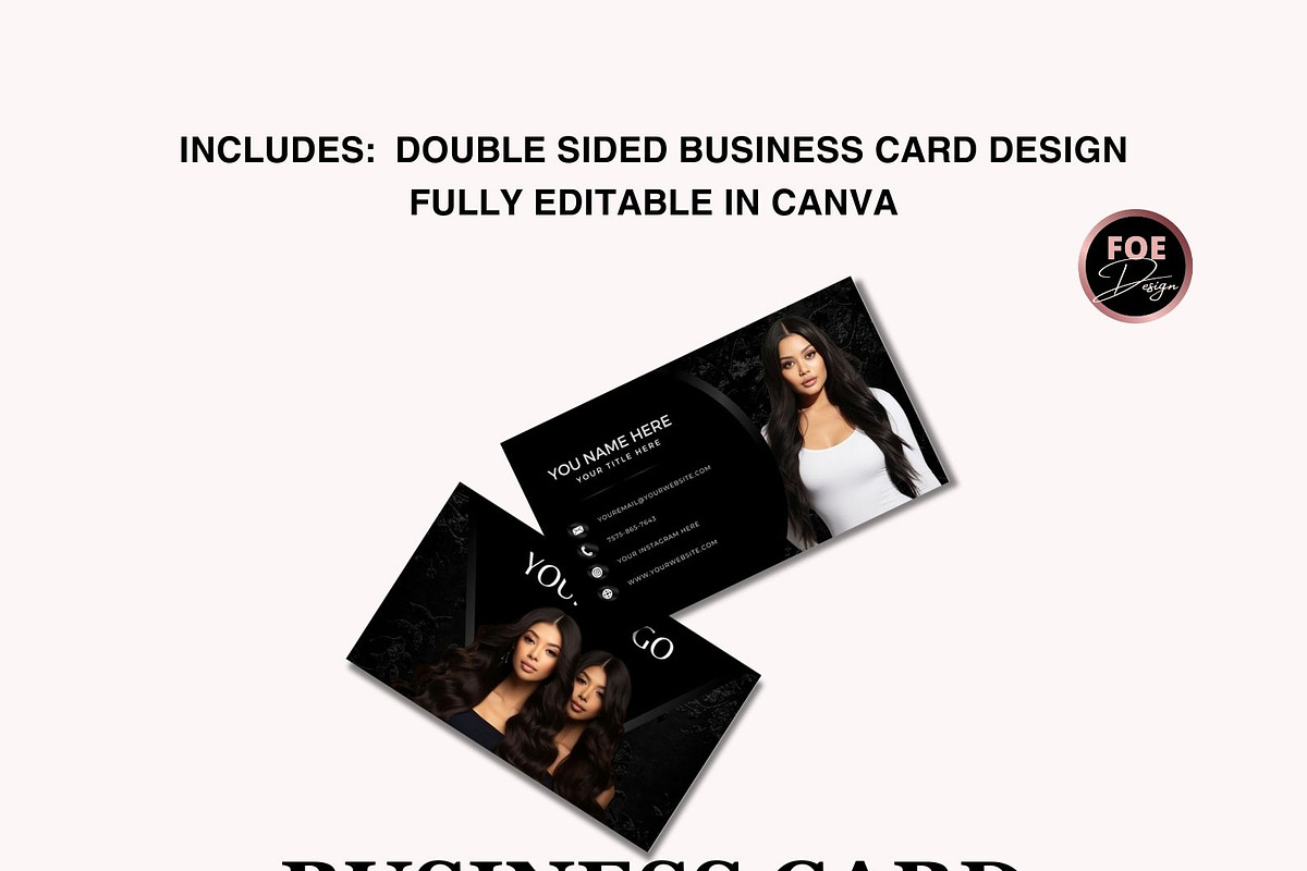 Hair Branding Kit | Hang Tags Thank, a Branding & Logo Template by Foedesigner (Photo 3 of 8)