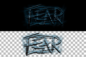 Fear Word Transparent PNG