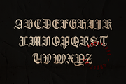 Avestrava Plain, a Blackletter Font by ilhamtaro (Thumbnail 7 of 11)