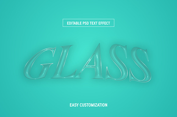 Crystal Glass Text Effect preview 3
