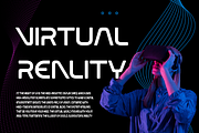 Averion - Modern Futuristic Techno, a Sans Serif Font by RagamKata (Thumbnail 2 of 10)