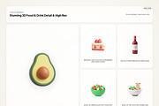 3D Food & Drink Icons, an Emoji Icon by River Visual (Thumbnail 3 of 5)