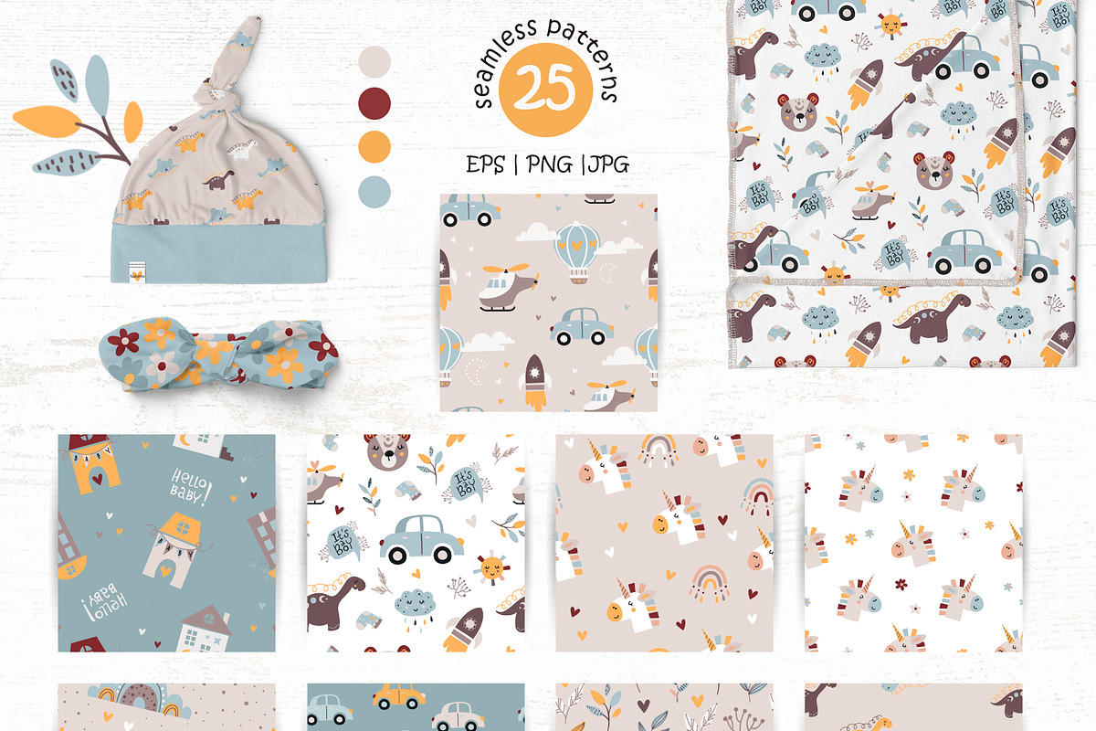 Baby Collection, a Wallpaper Graphic by Nafanya (Photo 6 of 12)
