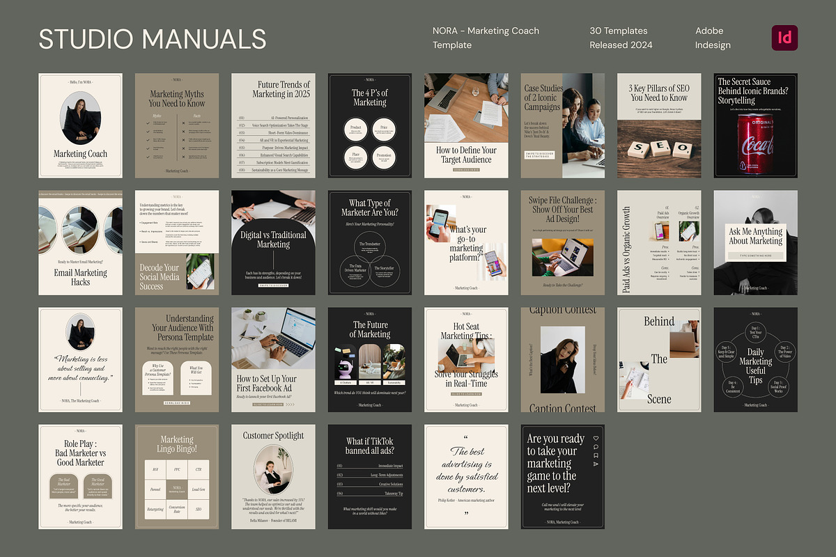 NORA – Marketing Coach, a Social Media Template by Studio Manuals (Photo 8 of 8)