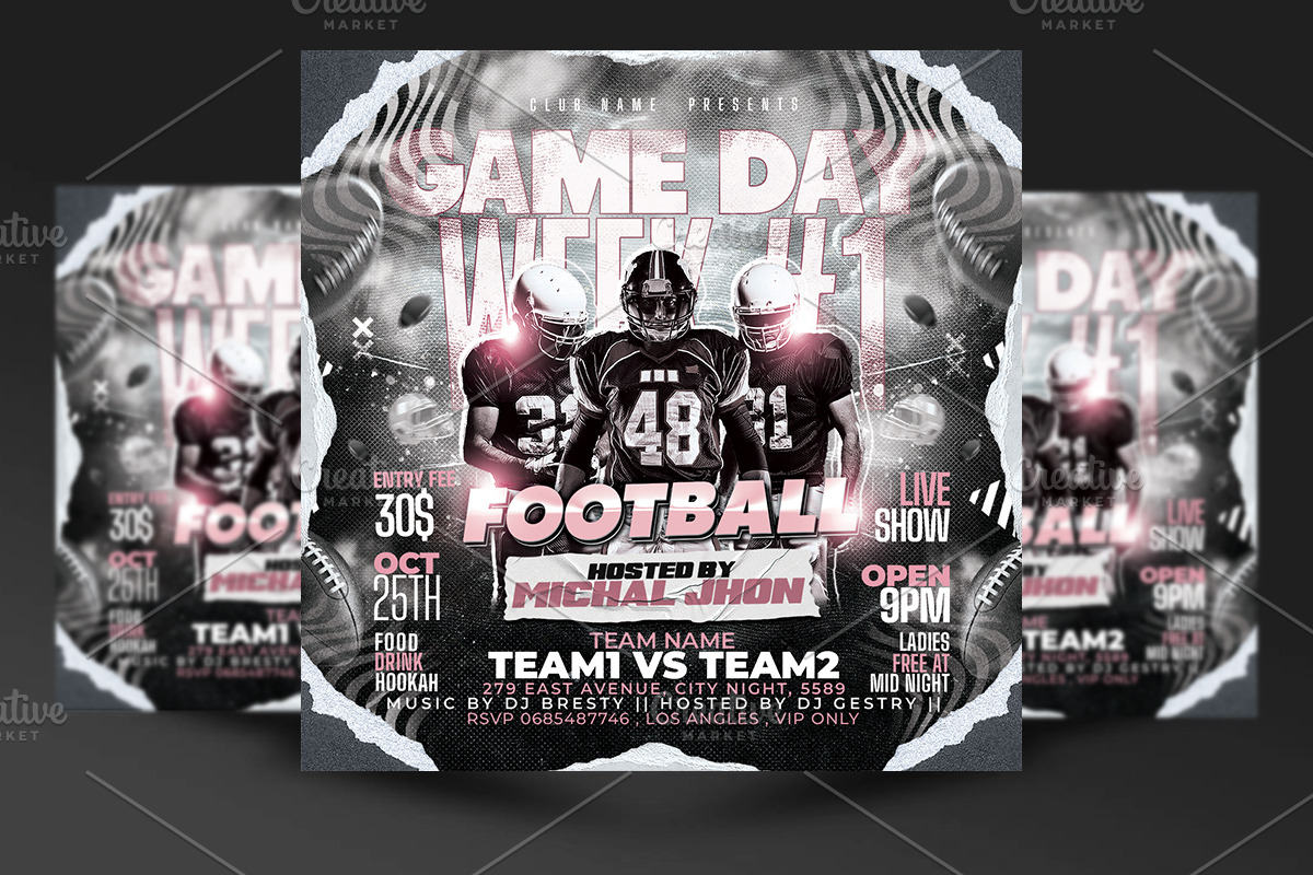 Football Flyer Template