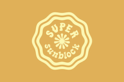 Sunbleach - a wavy display font, a Font by Press & Pen (Thumbnail 2 of 6)