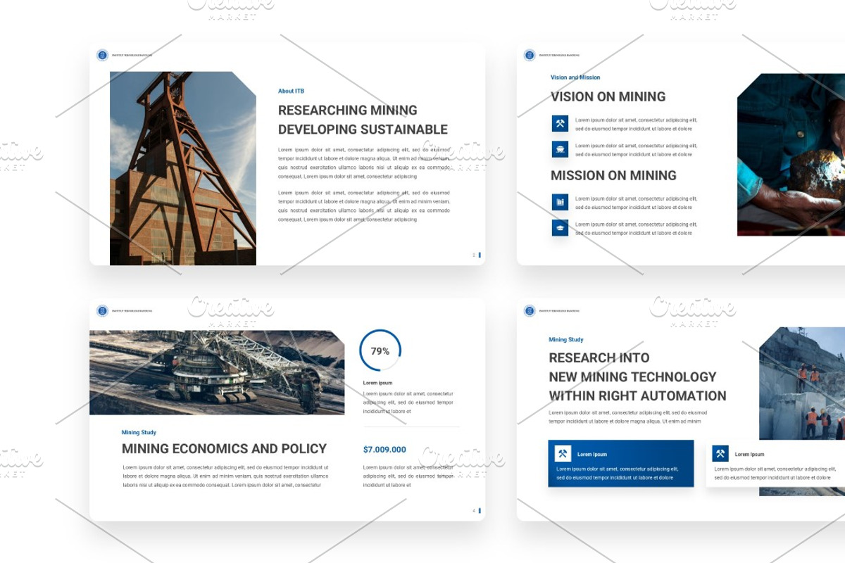 Mining Engineering Presentation, a Presentation Template by Interpitch (Photo 2 of 9)