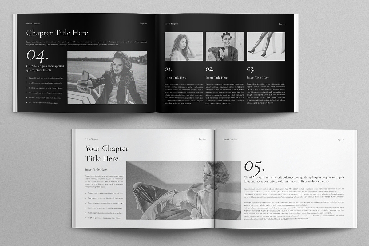 E-Book Template Landscape, a Magazine Template by E-Type (Photo 5 of 7)