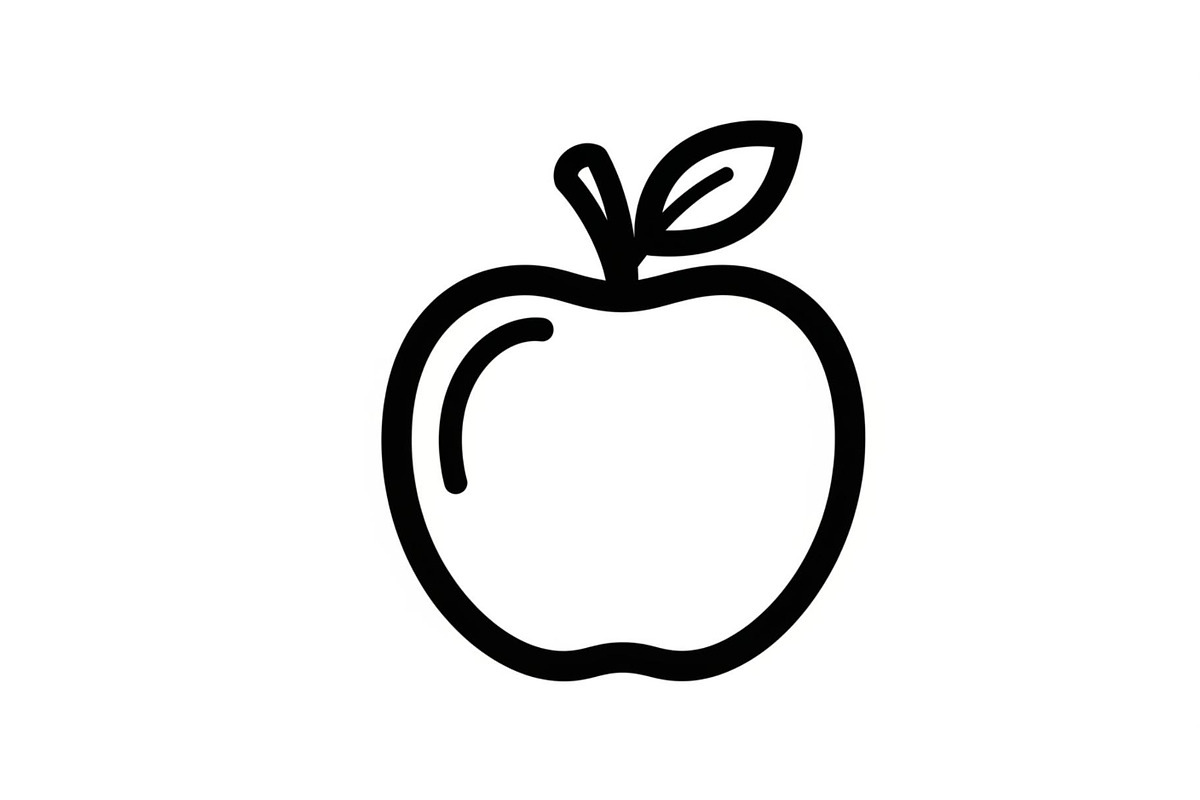 Apple Fruit Vector Icon Bundle, an Illustration by musafir_fashion (Photo 32 of 49)