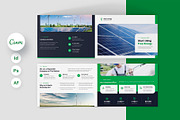 Solar Energy Brochure Landscape, a Brochure Template by artbart (Thumbnail 1 of 7)