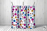 Colorful Rhinestone Seamless Pattern, a Pattern Graphic by Creative Store (Thumbnail 5 of 5)