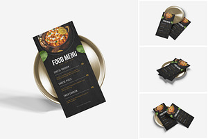 Menu Mockup, a Product Mockup by MrLetters