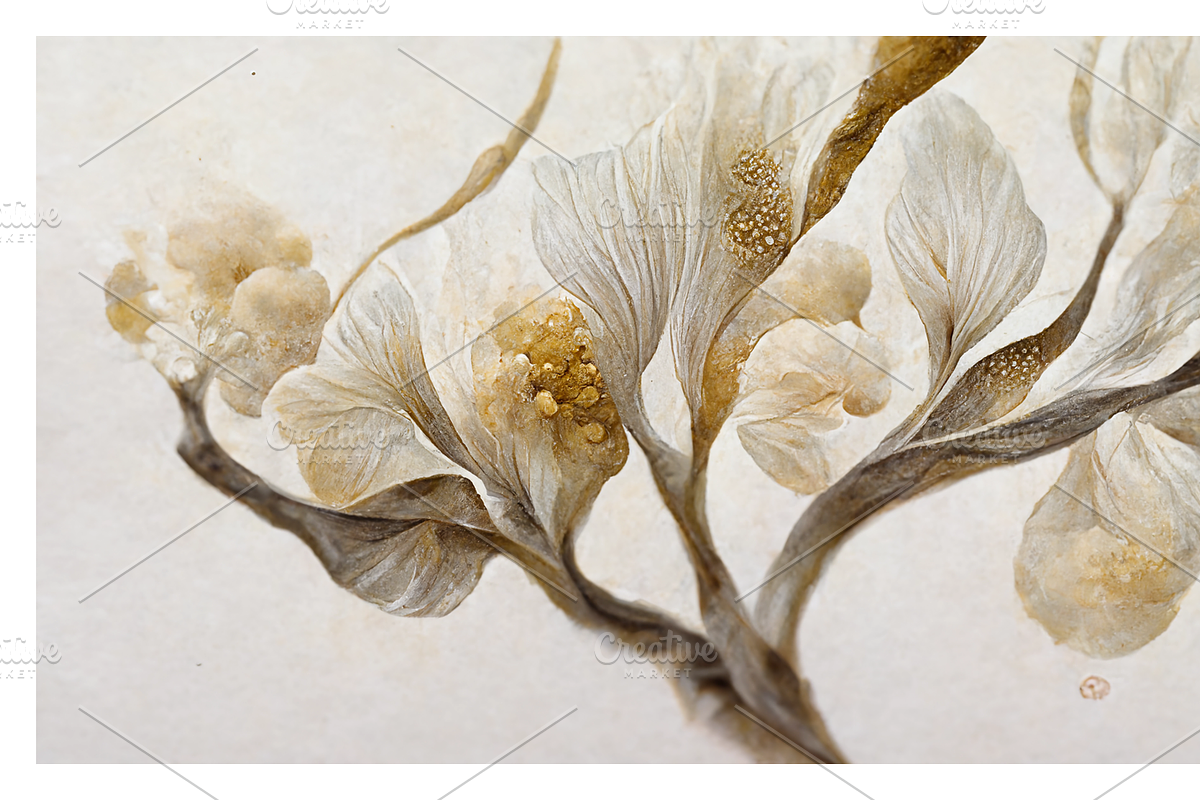 Deli (2) Collection · Textured Bloom, a Decorative Illustration by milatovar (Photo 9 of 16)