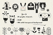 Nursery Art Funny Jungle Animals, an Animal Illustration by Nursery Art (Thumbnail 3 of 13)