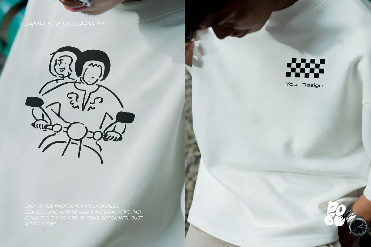 Mix Later Mockup Set - Vol 2, a Shirt Mockup by DOBE Studio (Photo 10 of 10)
