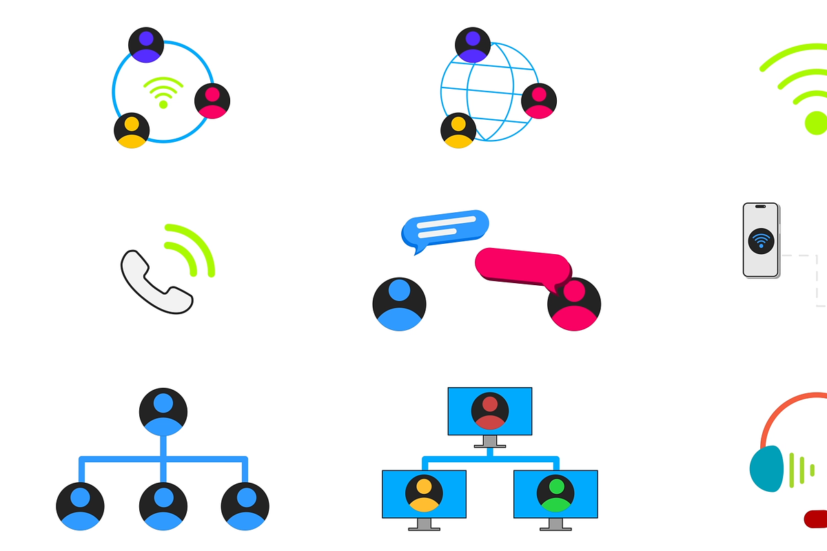 Network Icons | Motion Graphics, a Graphic by FlashFXbox (Photo 1 of 2)
