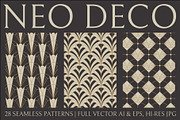 Neo Deco Seamless Pattern, a Pattern Graphic by Firowerk (Thumbnail 1 of 8)