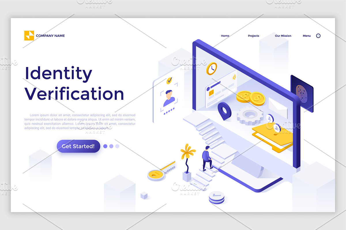 Isometric Solutions Mini. Part 11, a Templates & Theme by Andrew Kras Design (Photo 5 of 12)