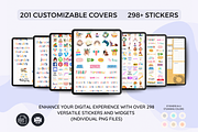 Undated Digital Planner | PLR Resell, a Templates & Theme by LumusStudio (Thumbnail 6 of 7)