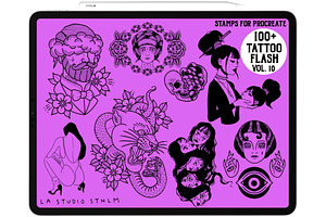 Tattoo Flash Vol. 10 - Stamp Set