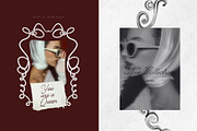 Delicate Flourish Frame Collection, an Object Graphic by PaperJamLab (Thumbnail 2 of 10)