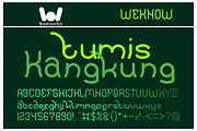 polysoup font, a Font by weknow (Thumbnail 3 of 5)