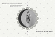 Moonlace Ephemera Collection, an Object Graphic by DigARTbyHavroshka (Thumbnail 8 of 17)