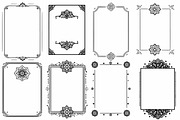 Mandala Inspired Frames and Dividers, an Object Graphic by Pattern Whimsy (Thumbnail 5 of 5)