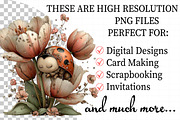 Whimsical Spring Ladybug Clipart, an Illustration by Daily.Designs (Thumbnail 2 of 8)