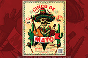 Cinco de Mayo Flyer, a Flyer Template by Artolus (Thumbnail 1 of 2)