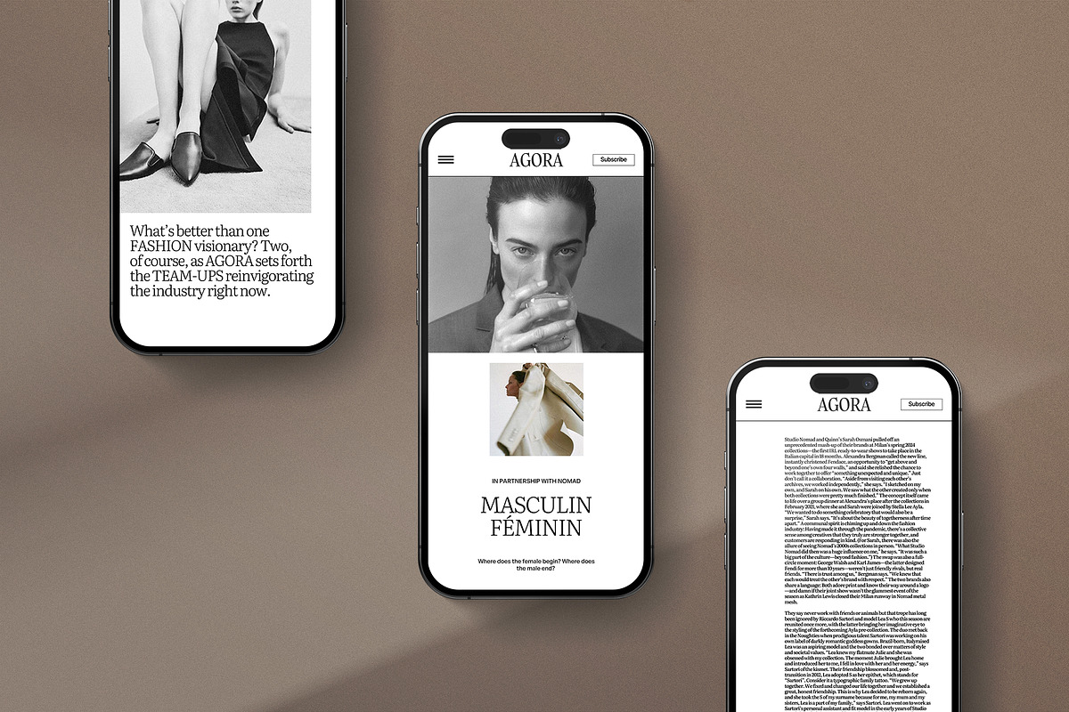 AGORA / Devices Mockups, an iPad Mockup by Studio Dara