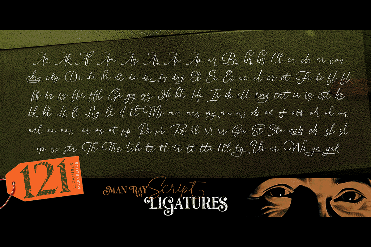 ManRay Font Duo / 63% OFF, a Font by Andinistas Fonts (Photo 12 of 16)