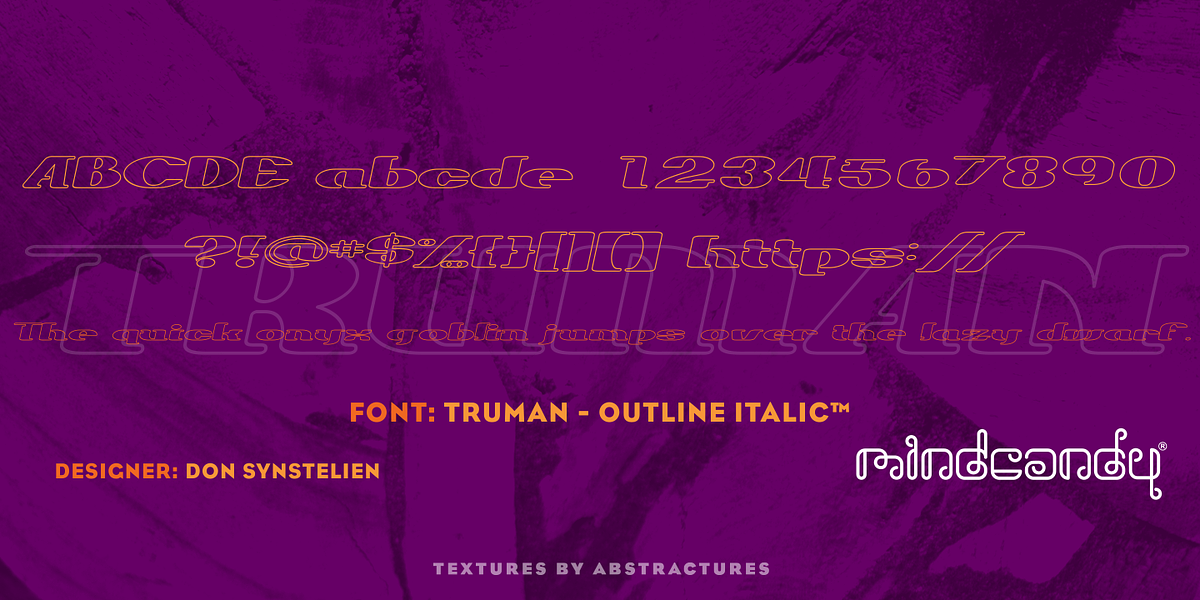Trumen™, a Serif Font by MINDCANDY (Photo 4 of 5)