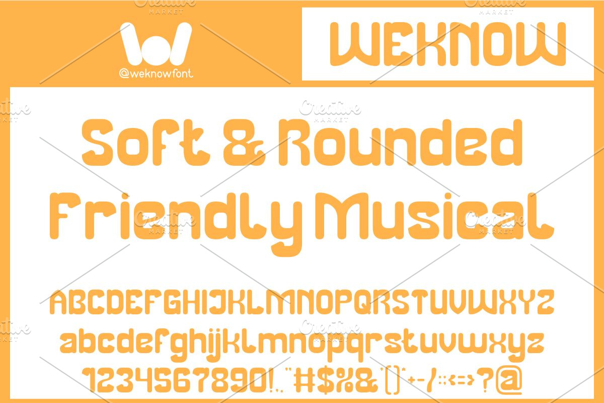 Smiling Wave font, a Font by weknow (Photo 4 of 8)