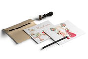 Indian Wedding Watercolor, a Person Illustration by CreativeValuation (Thumbnail 6 of 13)