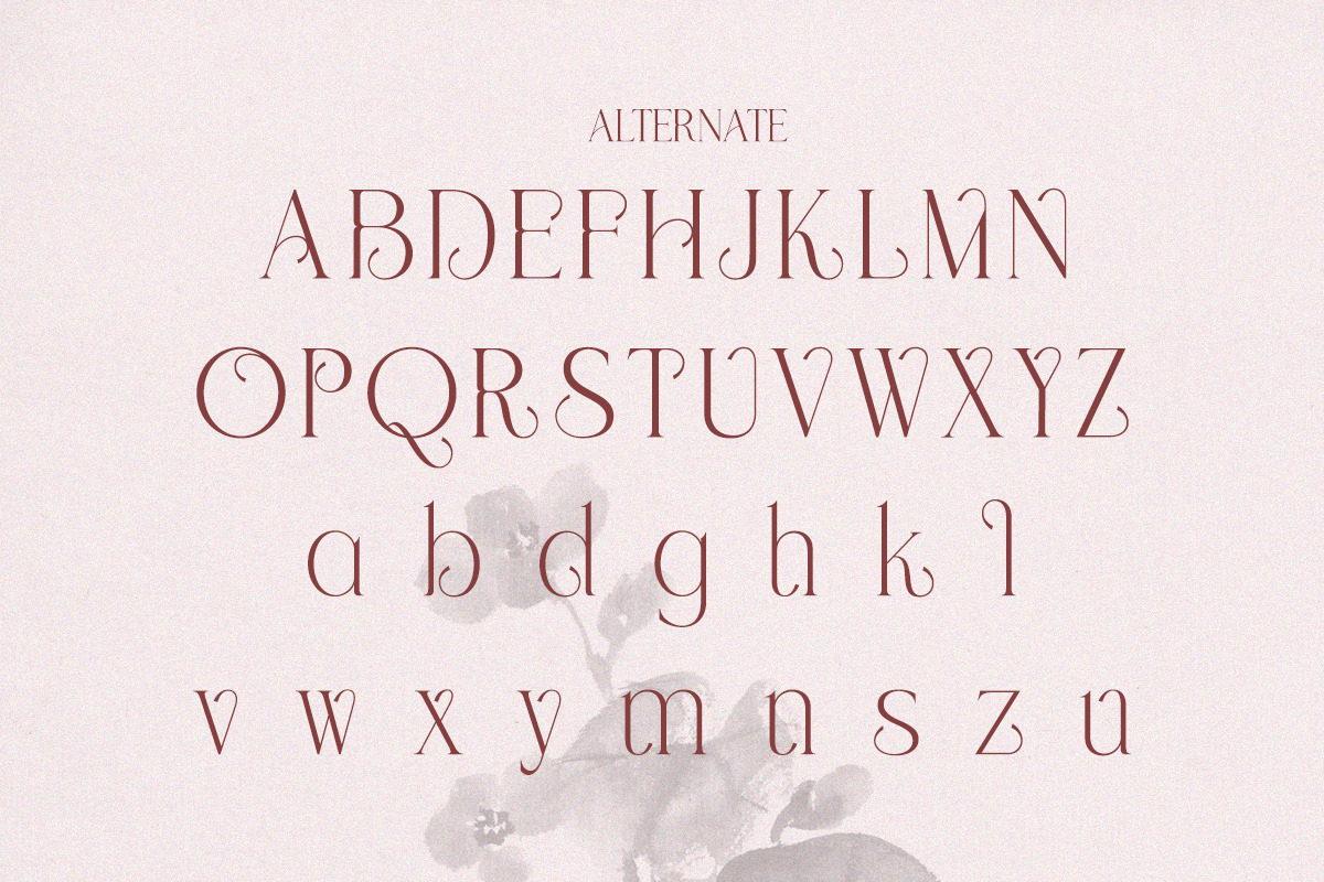 Latqira - Modern Elegant Luxury, a Serif Font by Qweera Studio (Photo 10 of 12)