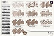 Fabric Effects Brushes Procreate, a Brush Add-On by Julia Dreams (Thumbnail 2 of 6)