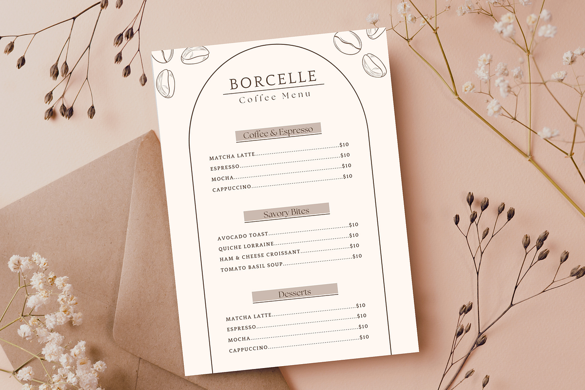 4 Elegant Menu Restaurant Templates, a Templates & Theme by TemplateCastleStore (Photo 7 of 10)