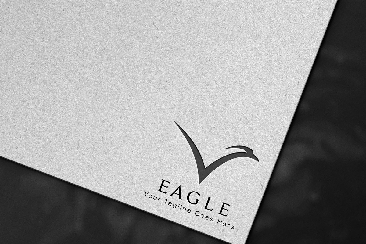 Minimalist Eagle Logo Design, a Branding & Logo Template by YUDesignStore (Photo 9 of 11)