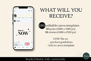 Positive Quotes Social Media Kit, a Social Media Template by Clairee Design Studio (Thumbnail 3 of 7)