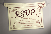 Playful Wedding Invitation Suite, an Invitation Template by The Good Store (Thumbnail 3 of 4)