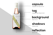 All-In-One Wine Bottle Mockup, an Advertising Mockup by wowproduction (Thumbnail 5 of 6)