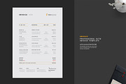 Invoice, a Stationery Template by Diverter (Thumbnail 1 of 12)