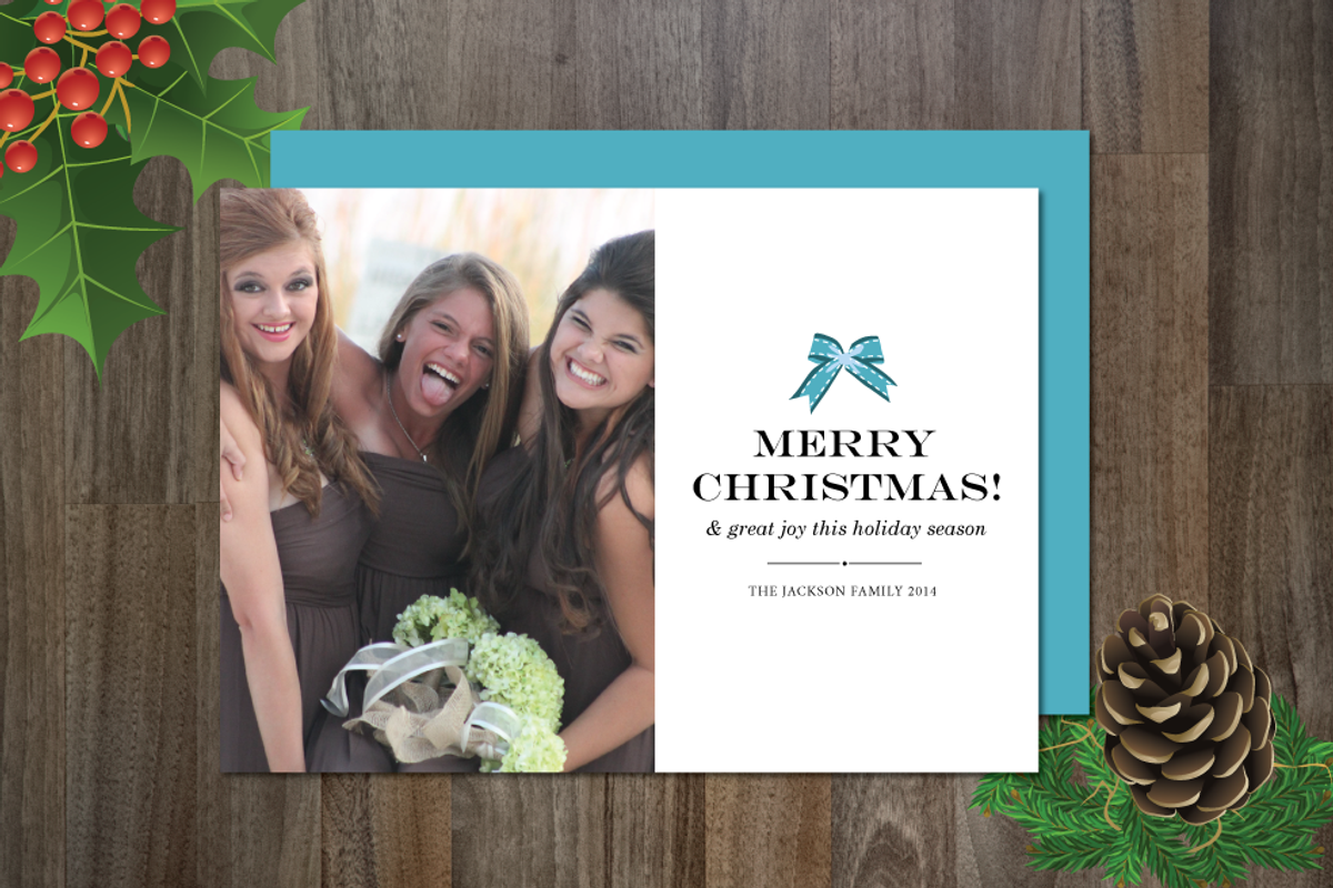 Holiday Photo Card Black Friday Sale, a Card Template by aticnomar (Photo 2 of 2)