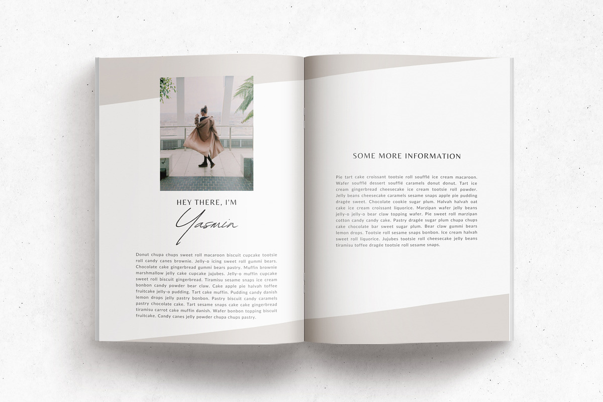 Yasmin - CANVA Pricing Guide Doc, a Magazine Template by Gillian Sarah (Photo 5 of 9)