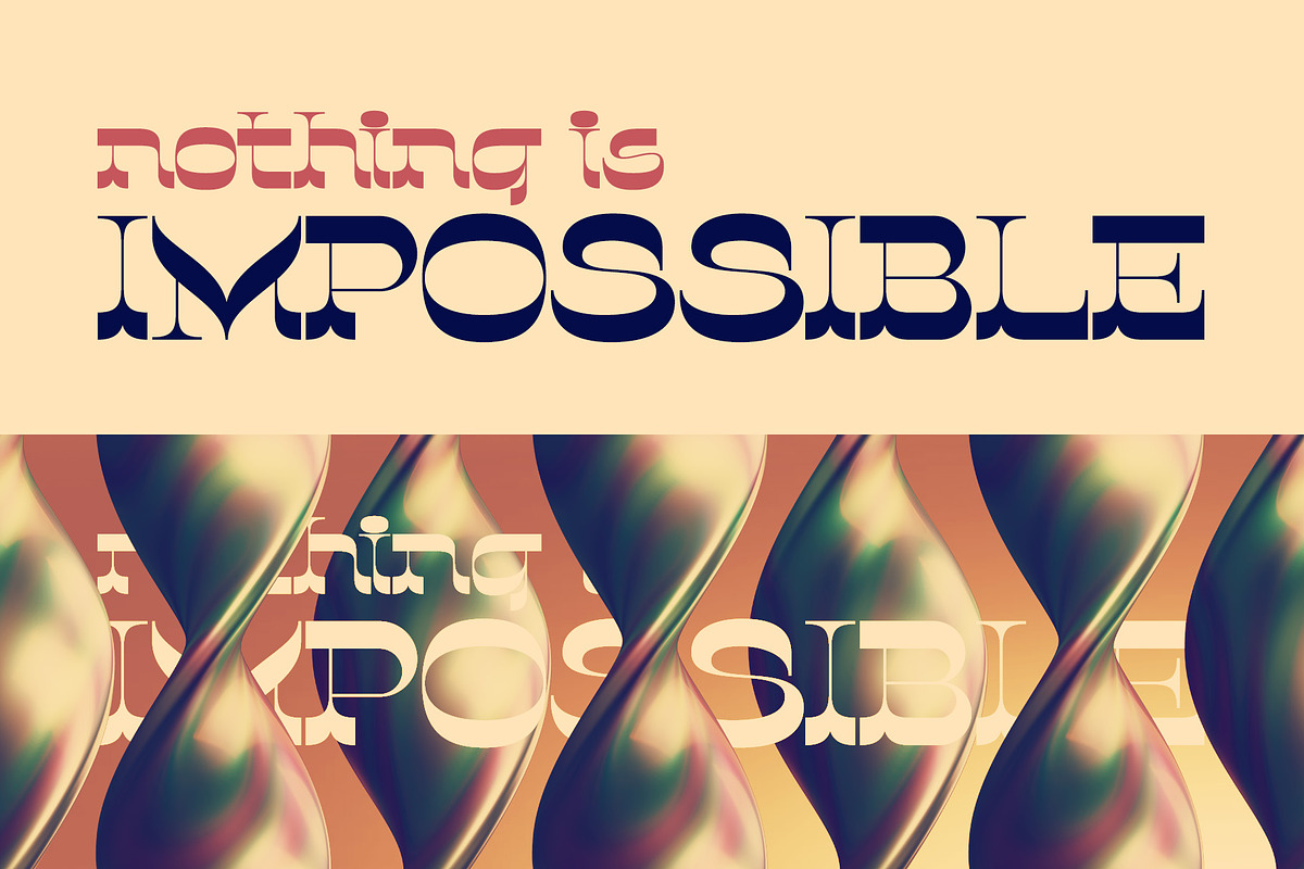 Nova Desert — Original Style font, a Slab Serif Font by Gleb Guralnyk (Photo 2 of 7)