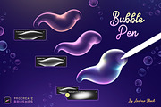 Bubbles Procreate Brushes, a Brush Add-On by Andrew Skoch Design (Thumbnail 4 of 13)