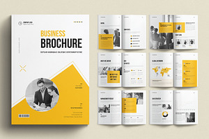 Business Brochure Template, a Brochure Template by E-Type